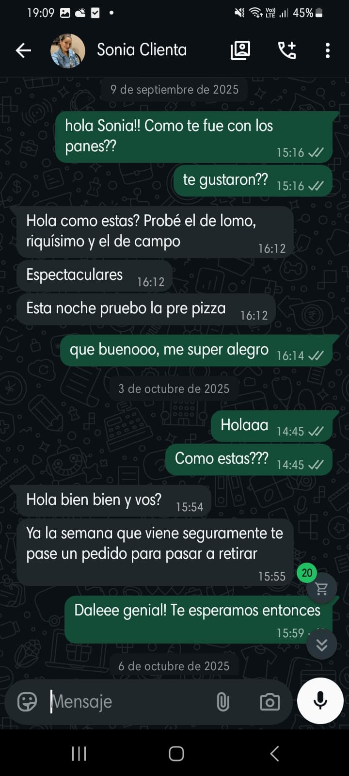 Mensaje WhatsApp 2